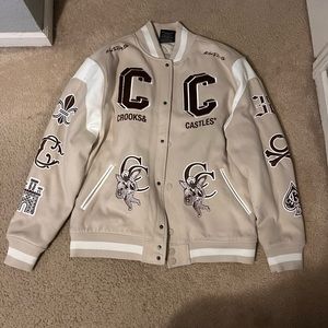 CROOKS AND CASTLES BOMBER JACKET